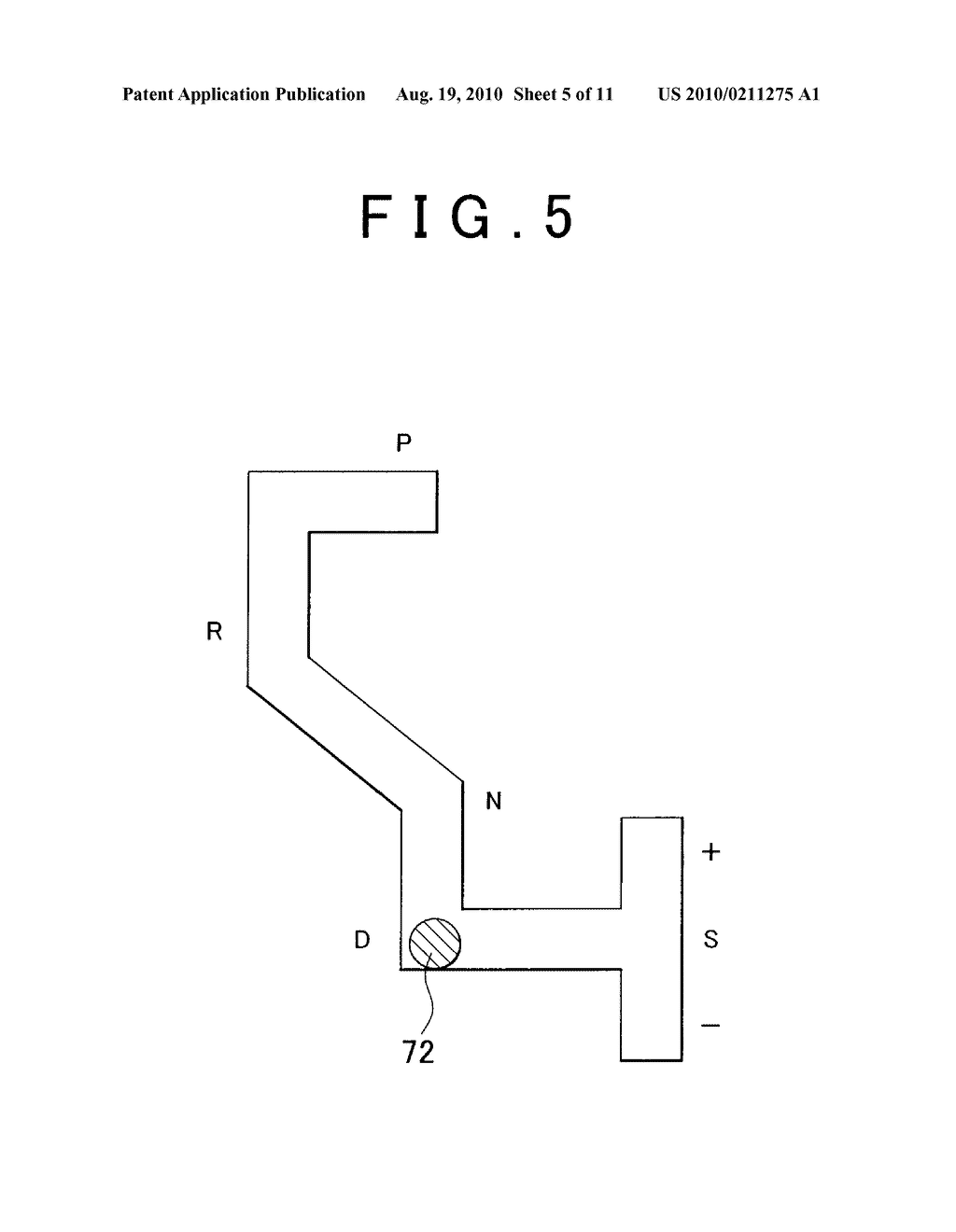 CONTROL DEVICE OF VEHICULAR AUTOMATIC TRANSMISSION AND METHOD OF CONTROLLING THE SAME - diagram, schematic, and image 06