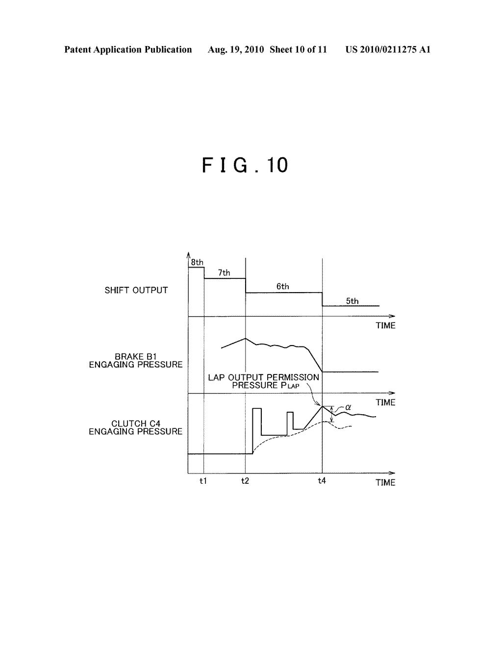 CONTROL DEVICE OF VEHICULAR AUTOMATIC TRANSMISSION AND METHOD OF CONTROLLING THE SAME - diagram, schematic, and image 11