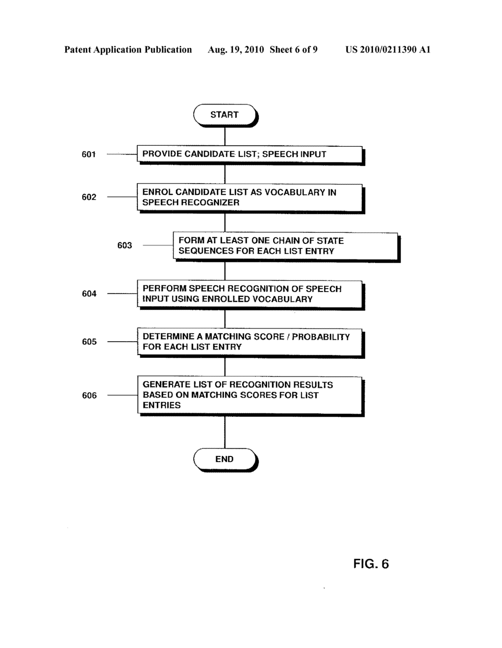 Speech Recognition of a List Entry - diagram, schematic, and image 07