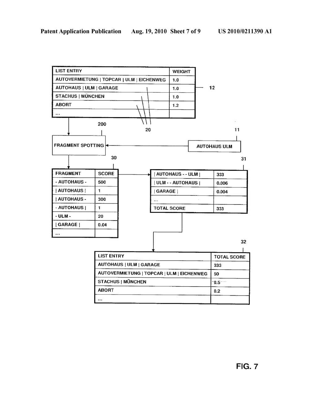 Speech Recognition of a List Entry - diagram, schematic, and image 08