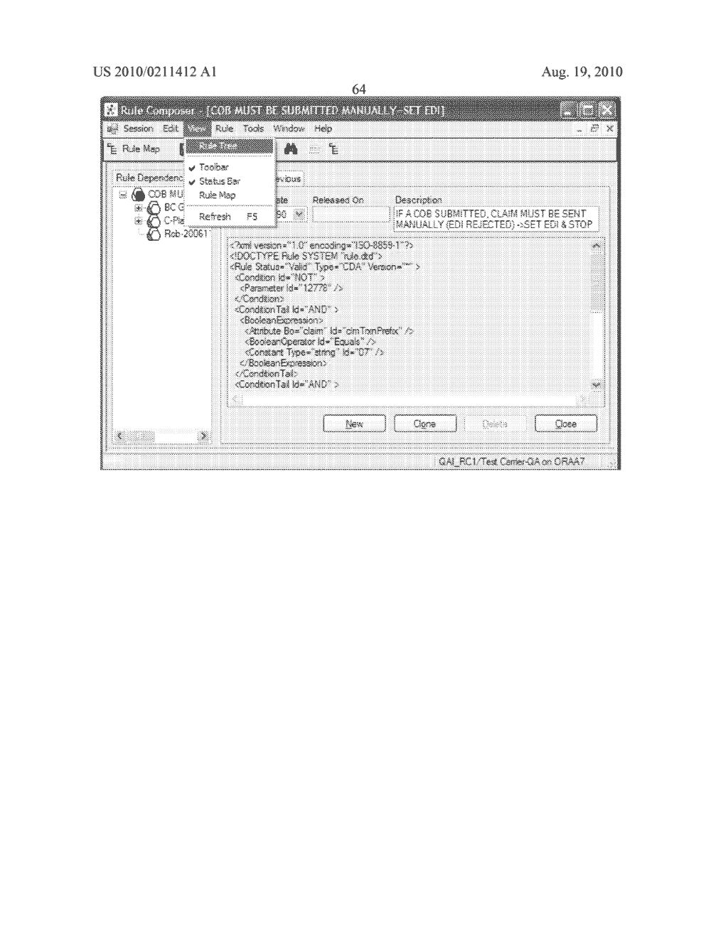 INSURANCE CLAIM PROCESSING USING CONTAINERIZED PROCESSING LOGIC - diagram, schematic, and image 83