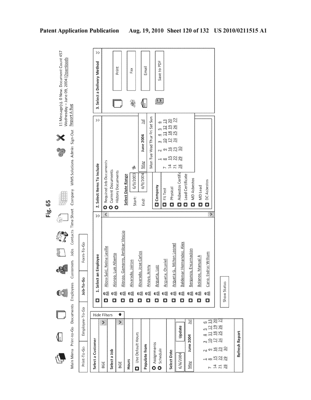 WORKER AND DOCUMENT MANAGEMENT SYSTEM - diagram, schematic, and image 121