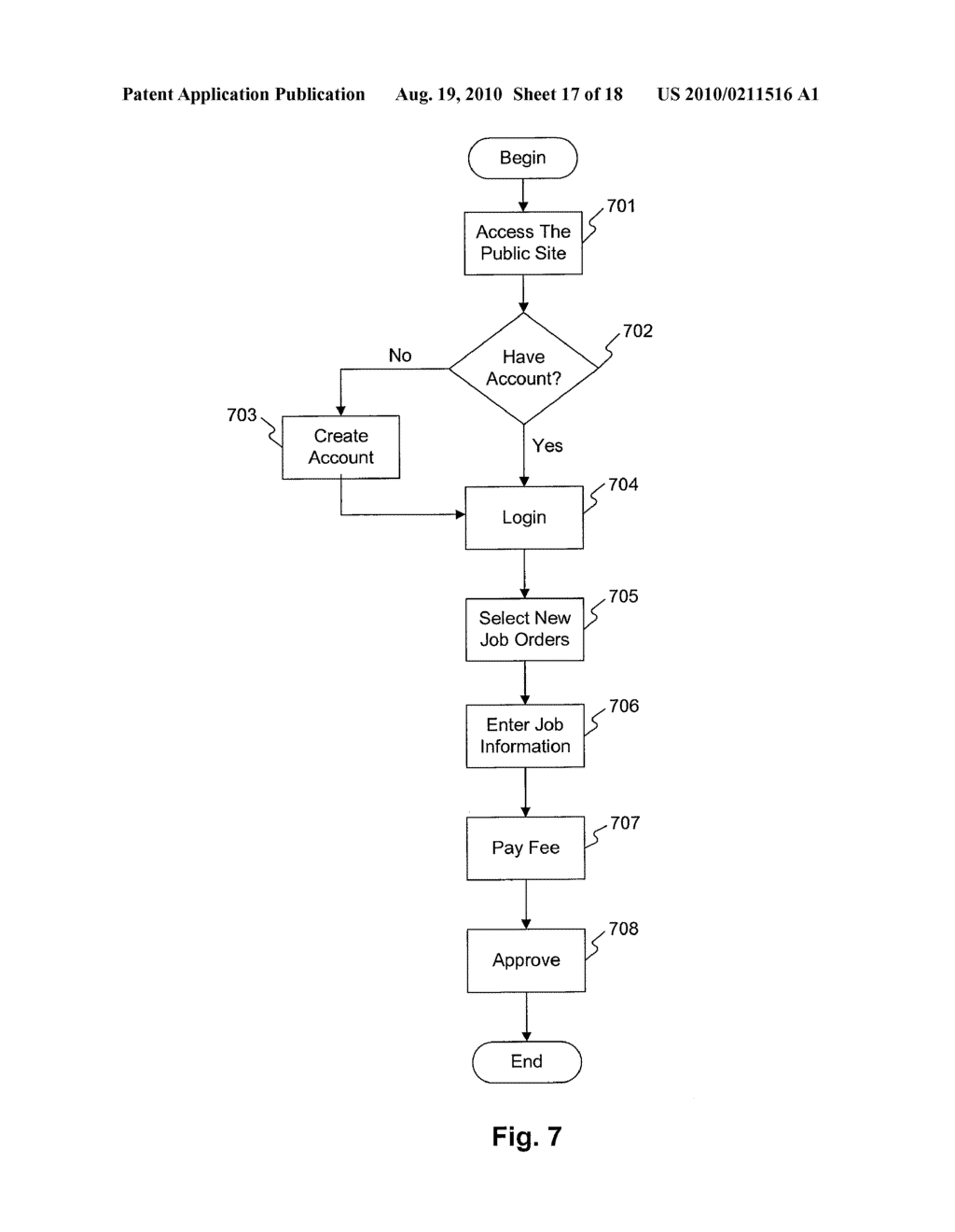 METHOD AND SYSTEM FOR MATCHING EMPLOYERS WITH JOB-SEEKING INDIVIDUALS - diagram, schematic, and image 18