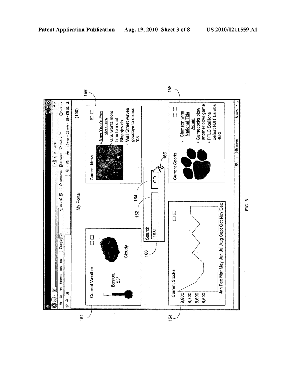 SYSTEM AND METHOD FOR EXPOSING BOTH PORTAL AND WEB CONTENT WITHIN A SINGLE SEARCH COLLECTION - diagram, schematic, and image 04