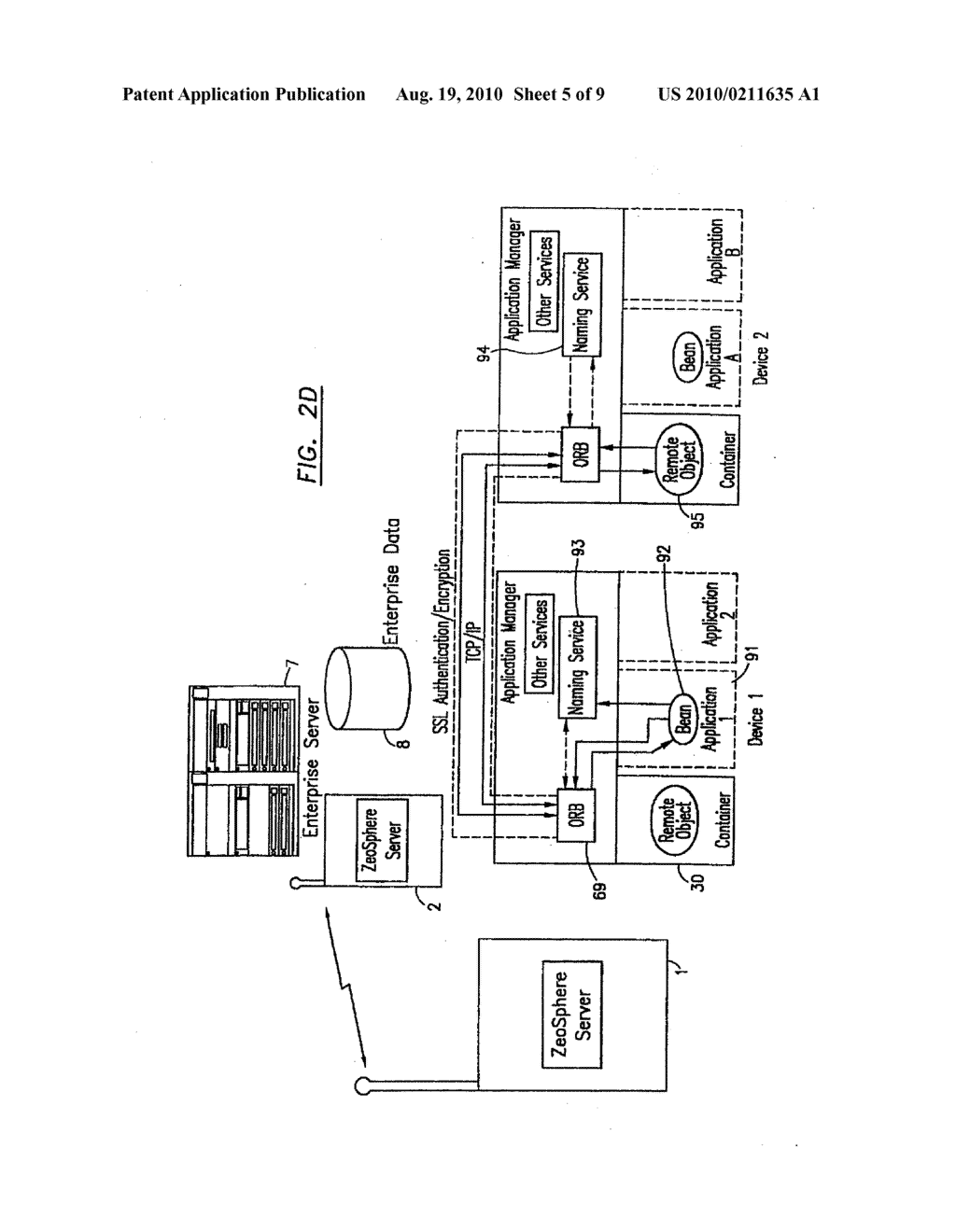 SYSTEM FOR DEVELOPMENT, MANAGEMENT AND OPERATION OF DISTRIBUTED CLIENTS AND SERVERS - diagram, schematic, and image 06