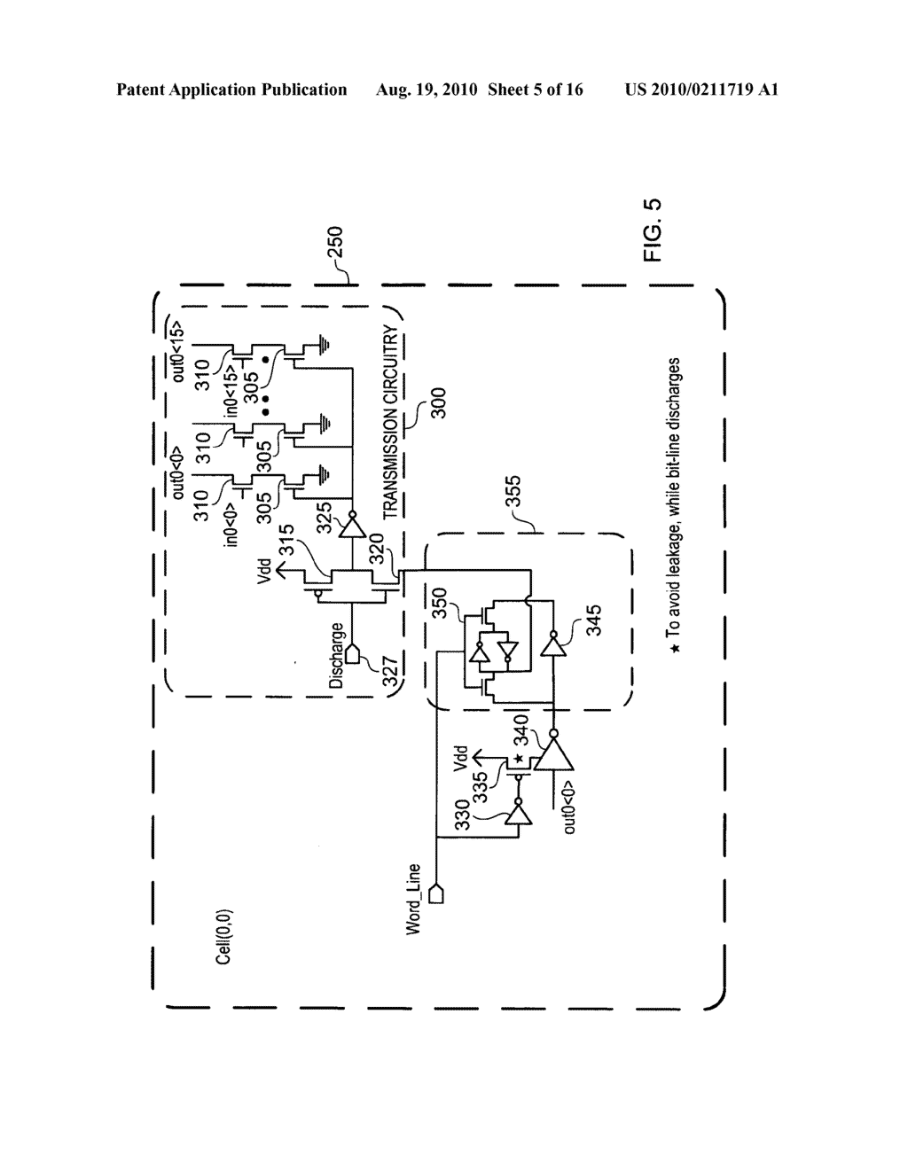 Crossbar circuitry and method of operation of such crossbar circuitry - diagram, schematic, and image 06