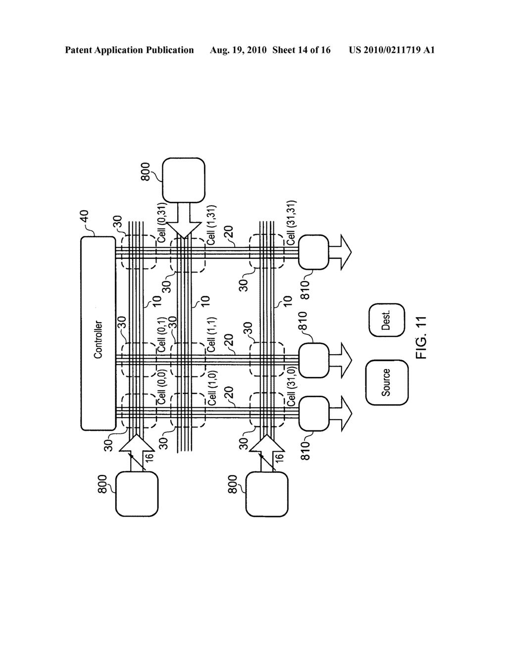 Crossbar circuitry and method of operation of such crossbar circuitry - diagram, schematic, and image 15