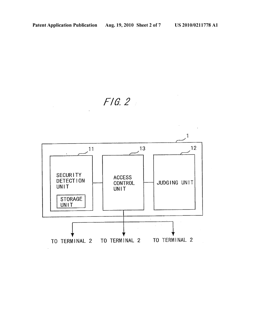 SECURITY MANAGEMENT DEVICE AND SECURITY MANAGEMENT METHOD - diagram, schematic, and image 03