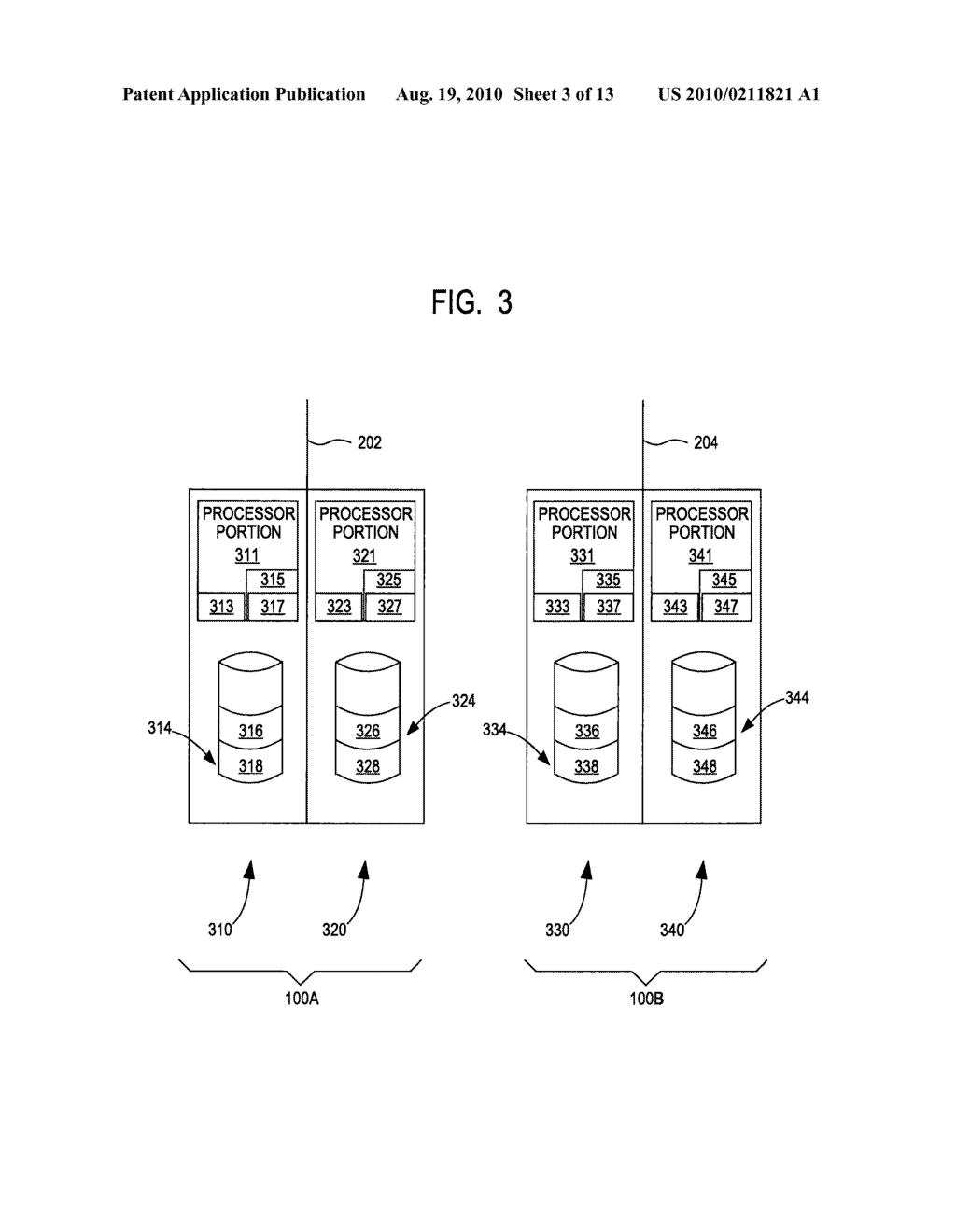 APPARATUS AND METHOD TO MANAGE REDUNDANT NON-VOLATILE STORAGE BACKUP IN A MULTI-CLUSTER DATA STORAGE SYSTEM - diagram, schematic, and image 04