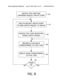 BROWSER BASED WEB CONFERENCING EMPLOYING LAYERING TO DISPLAY SCREEN UPDATES diagram and image