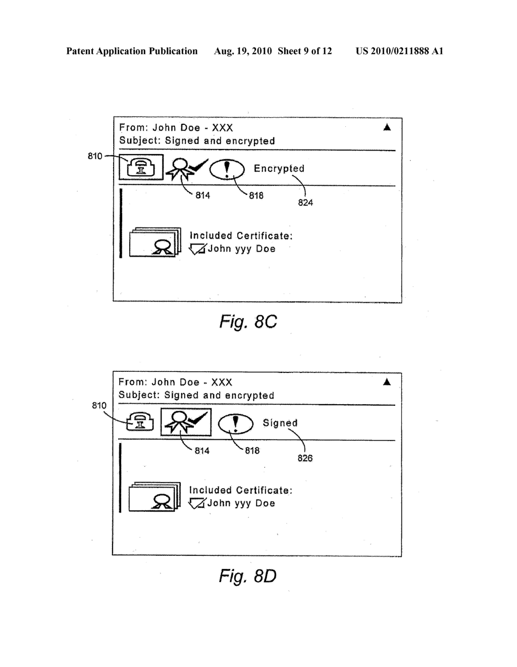 METHOD AND APPARATUS FOR PROVIDING MINIMAL STATUS DISPLAY - diagram, schematic, and image 10