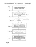 SYSTEM AND METHOD FOR SCROLLING INFORMATION IN A UI TABLE diagram and image