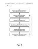 MANAGING RESOURCES TO DISPLAY MEDIA CONTENT diagram and image