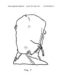 All weather protective hooded garment diagram and image