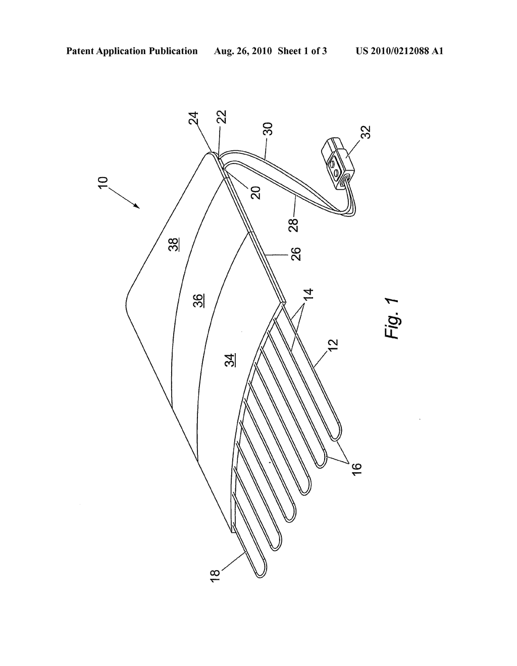 METHOD AND APPARATUS FOR ALLEVIATING INSECT INFESTATION IN BEDDING - diagram, schematic, and image 02