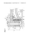 TURNING DEVICE, AND FOLDING TYPE PORTABLE TERMINAL EQUIPPED WITH THE SAME diagram and image