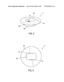 FASTENING ASSEMBLY FOR SECURING FLOOR MAT TO CARPET diagram and image