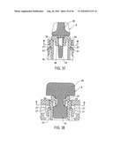 FASTENING ASSEMBLY FOR SECURING FLOOR MAT TO CARPET diagram and image