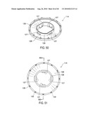 FASTENING ASSEMBLY FOR SECURING FLOOR MAT TO CARPET diagram and image