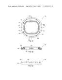 FASTENING ASSEMBLY FOR SECURING FLOOR MAT TO CARPET diagram and image