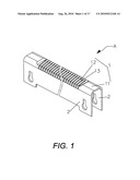 EXTERNAL CUTTER STRUCTURE OF RECIPROCATING ELECTRIC SHAVER AND METHOD OF MAKING THE SAME diagram and image