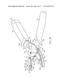 Utility cutter with a non-tool blade changer diagram and image