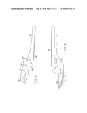 Utility cutter with a non-tool blade changer diagram and image