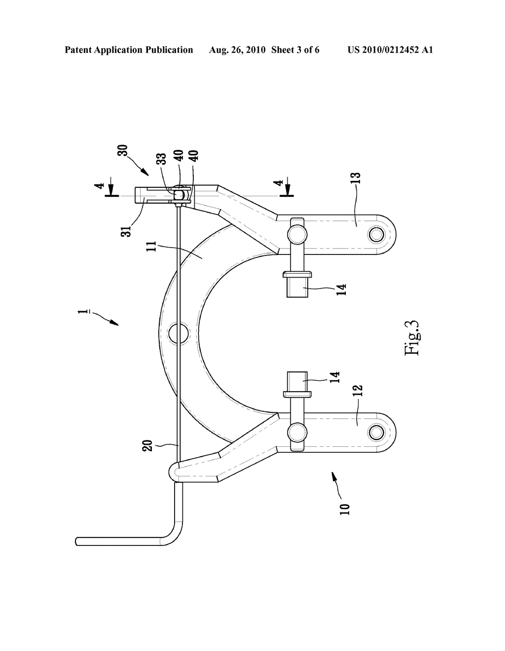 WIRE QUICK RELEASE DEVICE FOR BRAKE WIRE OF BICYCLE - diagram, schematic, and image 04