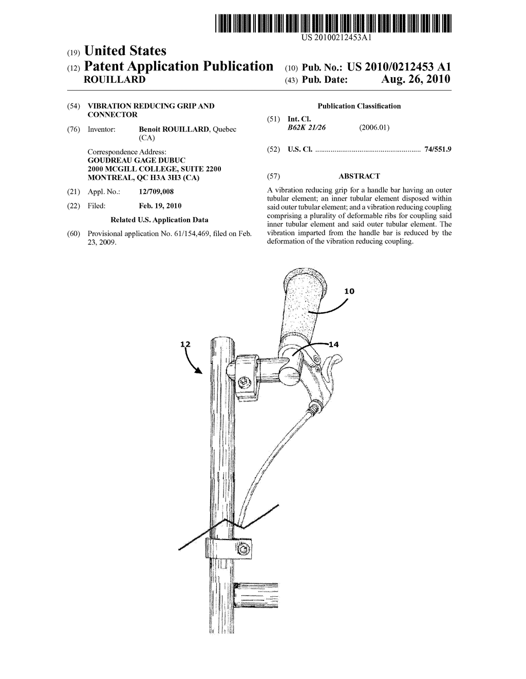 VIBRATION REDUCING GRIP AND CONNECTOR - diagram, schematic, and image 01