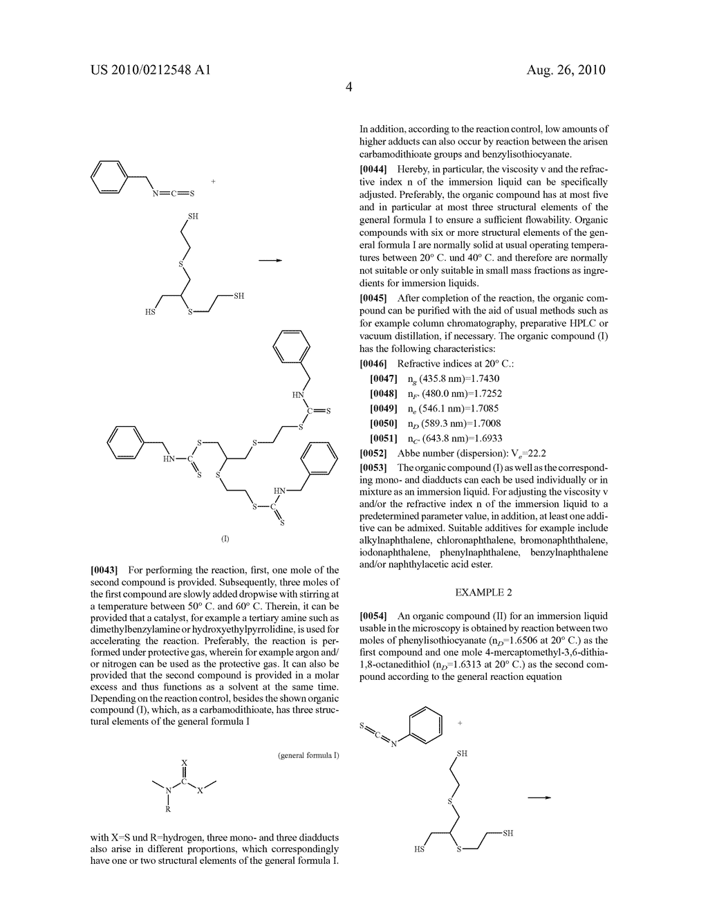 Immersion Liquid And Method For Preparing An Organic Compound For An Immersion Liquid - diagram, schematic, and image 05