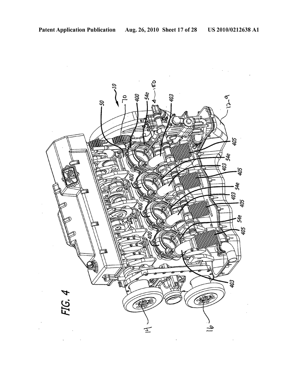 Opposed piston engines with controlled provision of lubricant for lubrication and cooling - diagram, schematic, and image 18