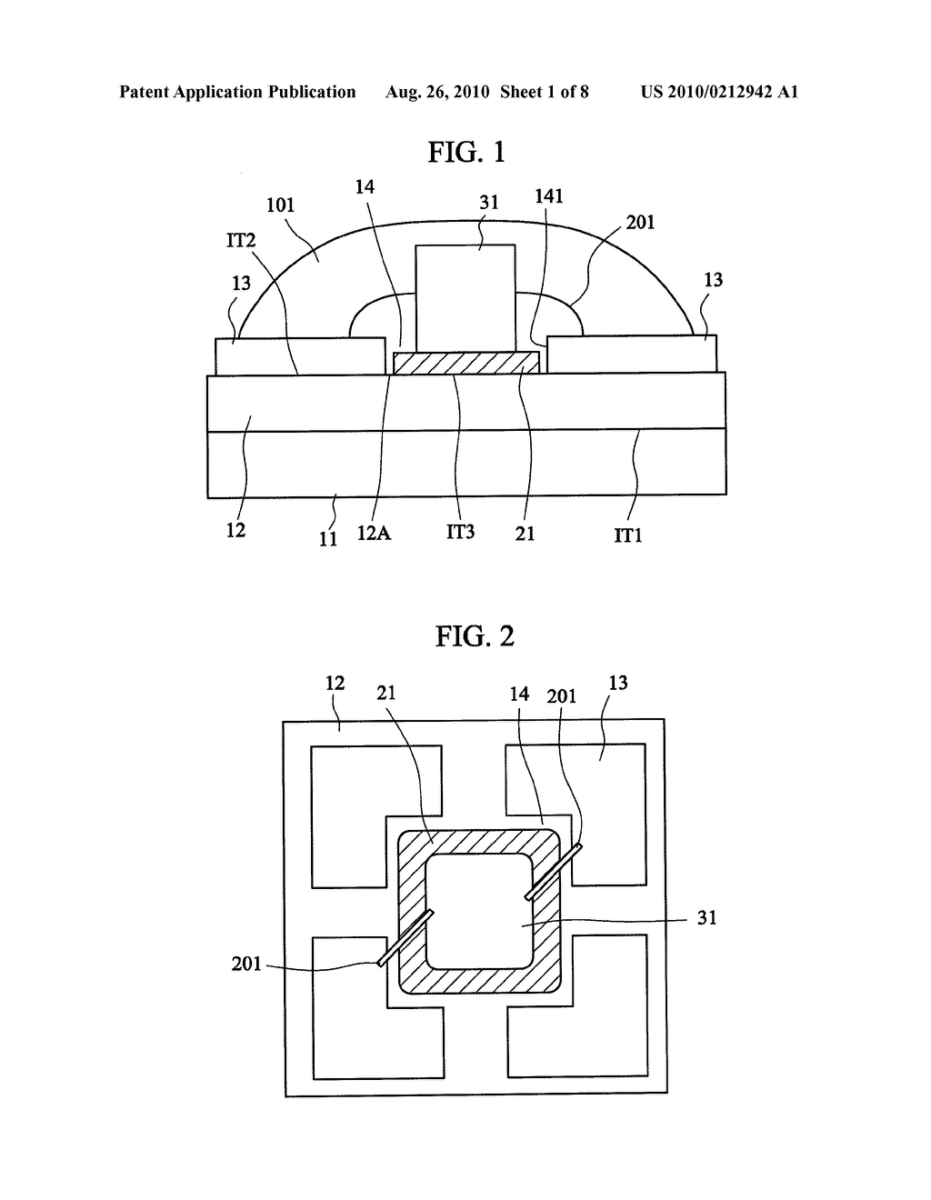FULLY REFLECTIVE AND HIGHLY THERMOCONDUCTIVE ELECTRONIC MODULE AND METHOD OF MANUFACTURING THE SAME - diagram, schematic, and image 02