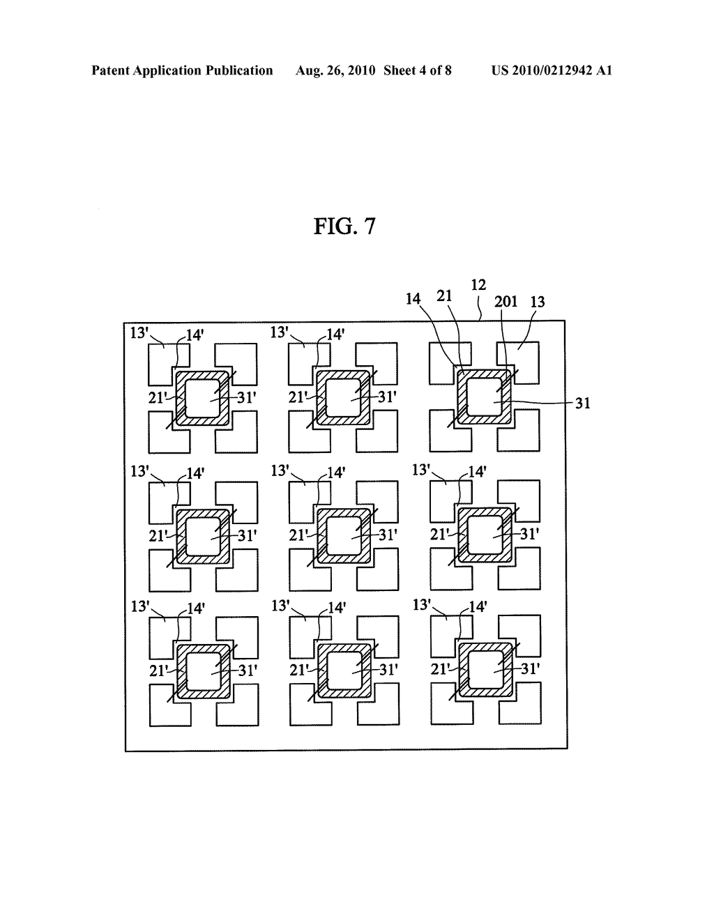 FULLY REFLECTIVE AND HIGHLY THERMOCONDUCTIVE ELECTRONIC MODULE AND METHOD OF MANUFACTURING THE SAME - diagram, schematic, and image 05