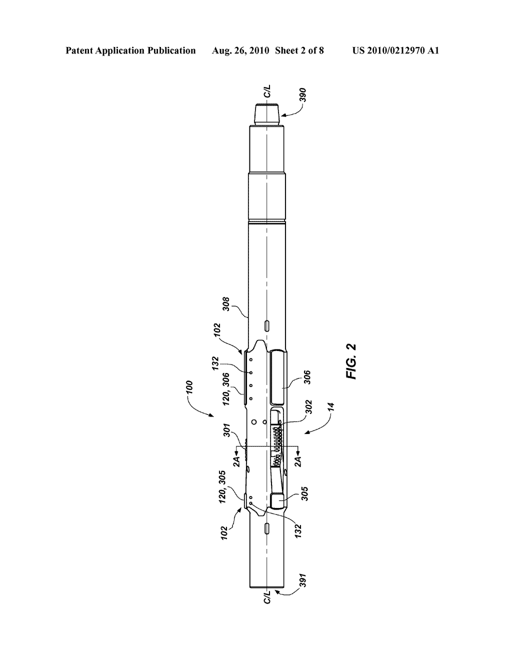 STABILIZER ASSEMBLIES WITH BEARING PAD LOCKING STRUCTURES AND TOOLS INCORPORATING SAME - diagram, schematic, and image 03