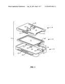 ELECTROBLOTTING CASSETTE WITH MANUALLY RELEASABLE ELECTRODES OF ADJUSTABLE SPACING diagram and image