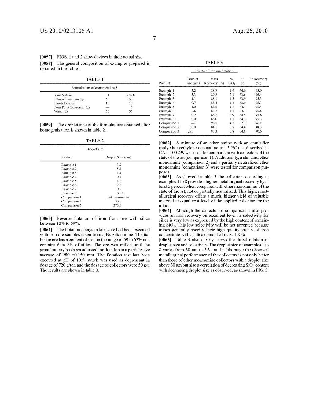 Reverse Iron Ore Flotation By Collectors In Aqueous Nanoemulsion - diagram, schematic, and image 08