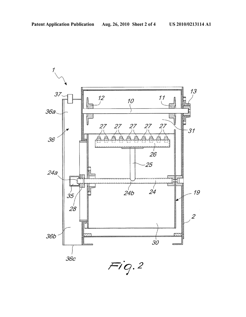 SELF-CLEANING FILTRATION MACHINE WITH ROTARY DRUM FILTER FOR CONTAMINATED LIQUIDS - diagram, schematic, and image 03