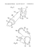 Device for discharge or outfeed and discharge means for such device diagram and image