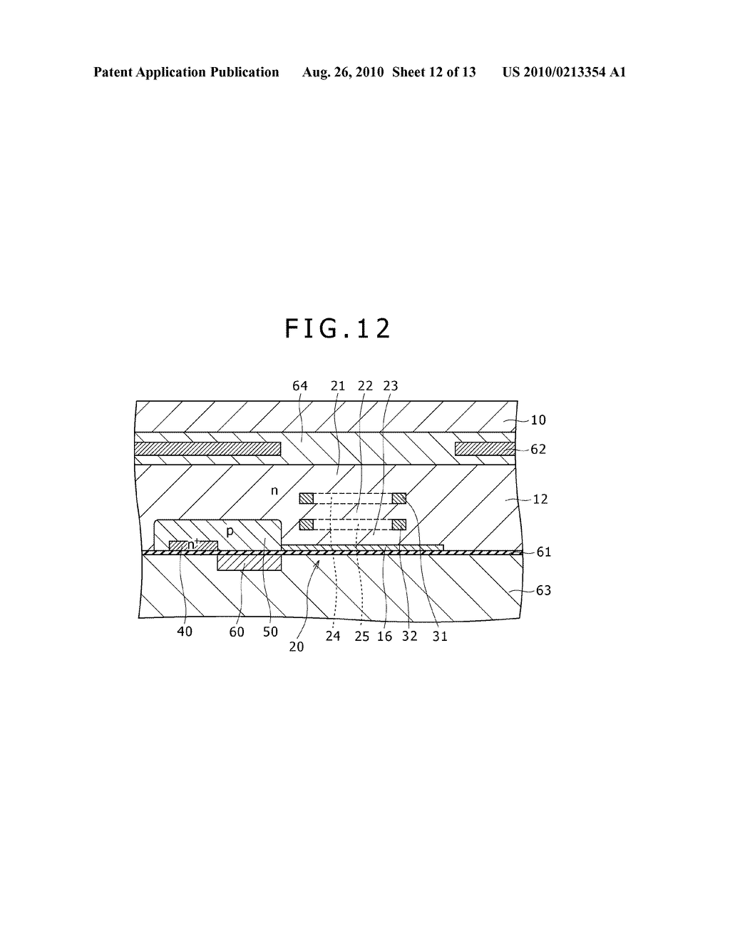 SOLID-STATE IMAGING ELEMENT AND DRIVING METHOD OF THE SOLID-STATE IMAGE ELEMENT - diagram, schematic, and image 13