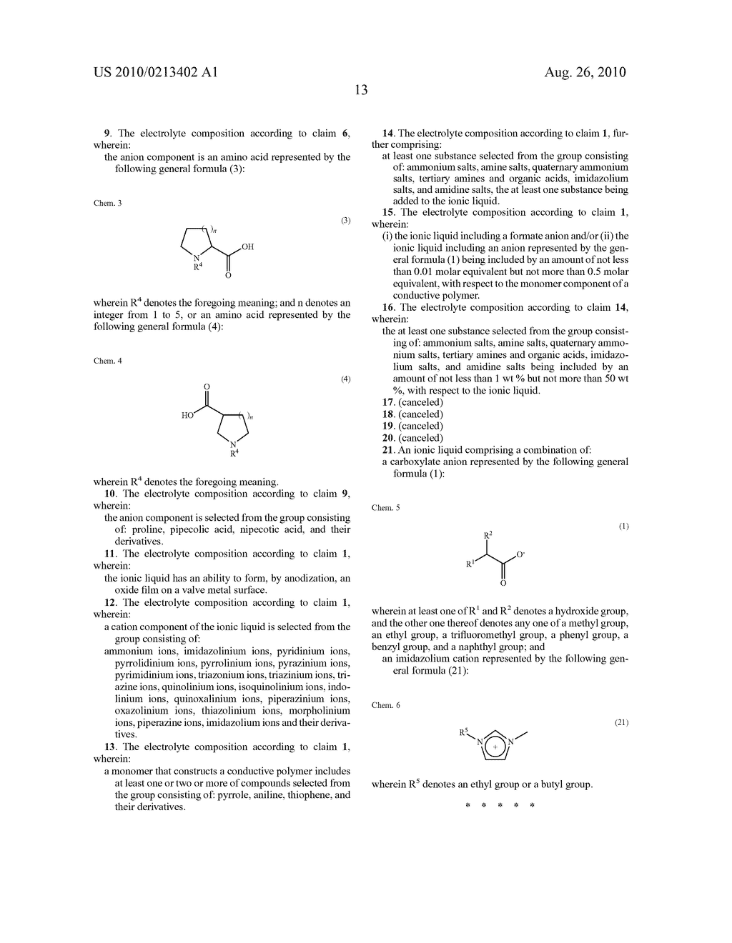 ELECTROLYTE COMPOSITION AND IONIC LIQUID - diagram, schematic, and image 15