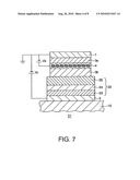 VERTICAL ORGANIC TRANSISTOR, METHOD FOR MANUFACTURING THE VERTICAL ORGANIC TRANSISTOR, AND LIGHT EMITTING ELEMENT diagram and image