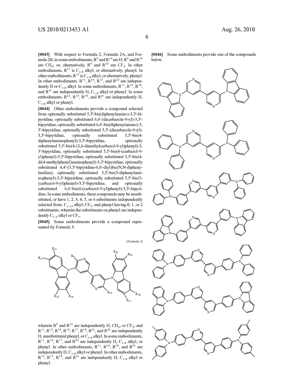 AMBIPOLAR HOST IN ORGANIC LIGHT EMITTING DIODE - diagram, schematic, and image 10