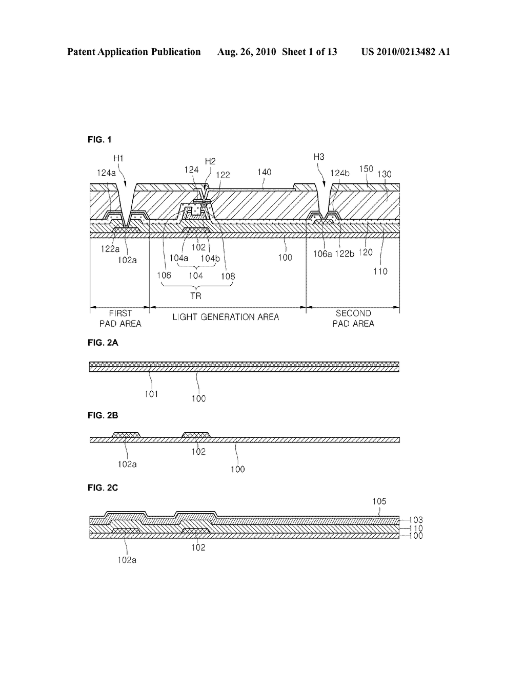 TOP EMISSION INVERTED ORGANIC LIGHT EMITTING DIODE DISPLAY DEVICE AND MANUFACTURING METHOD THEREOF - diagram, schematic, and image 02