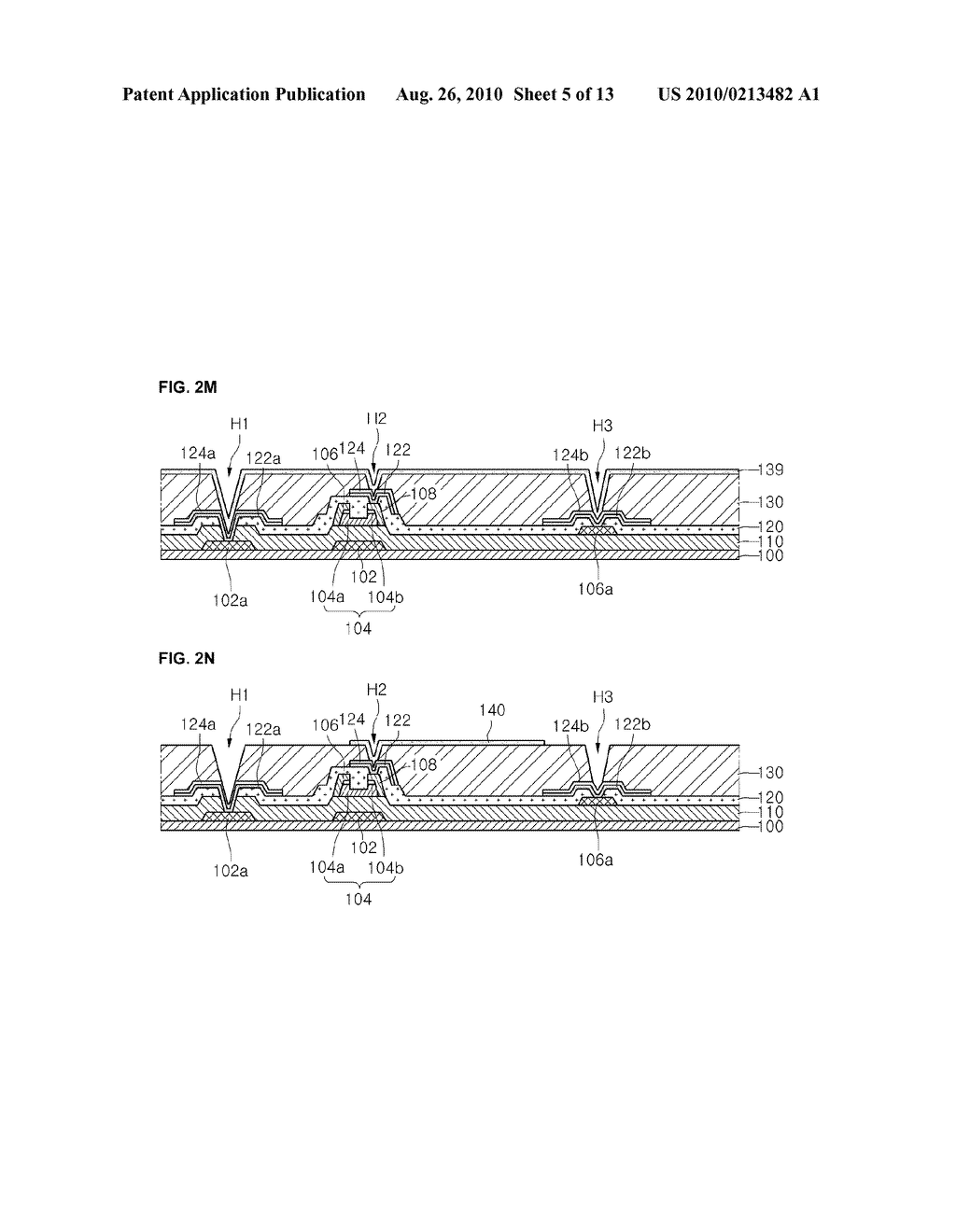 TOP EMISSION INVERTED ORGANIC LIGHT EMITTING DIODE DISPLAY DEVICE AND MANUFACTURING METHOD THEREOF - diagram, schematic, and image 06