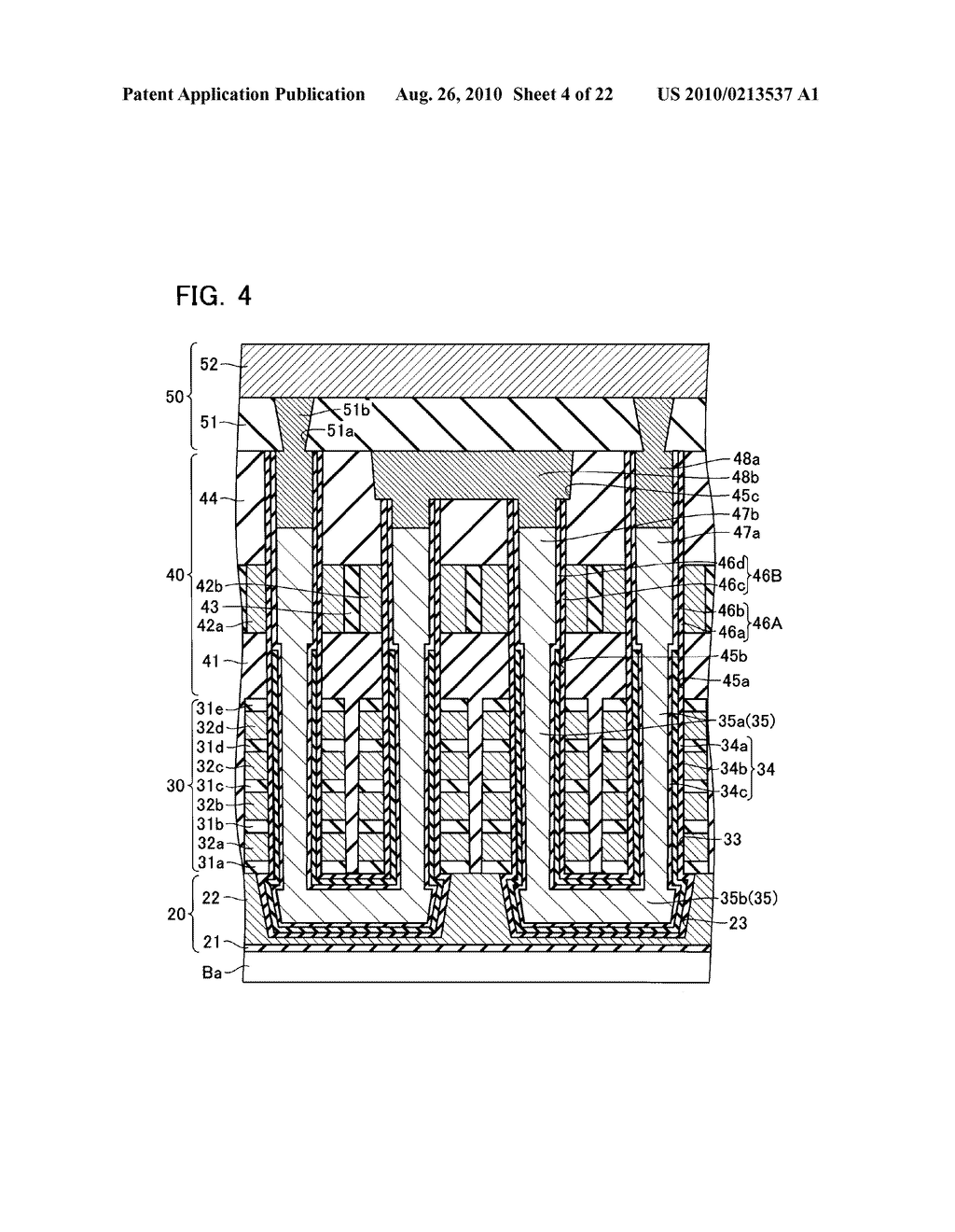 NONVOLATILE SEMICONDUCTOR MEMORY DEVICE AND METHOD OF MANUFACTURING THE SAME - diagram, schematic, and image 05