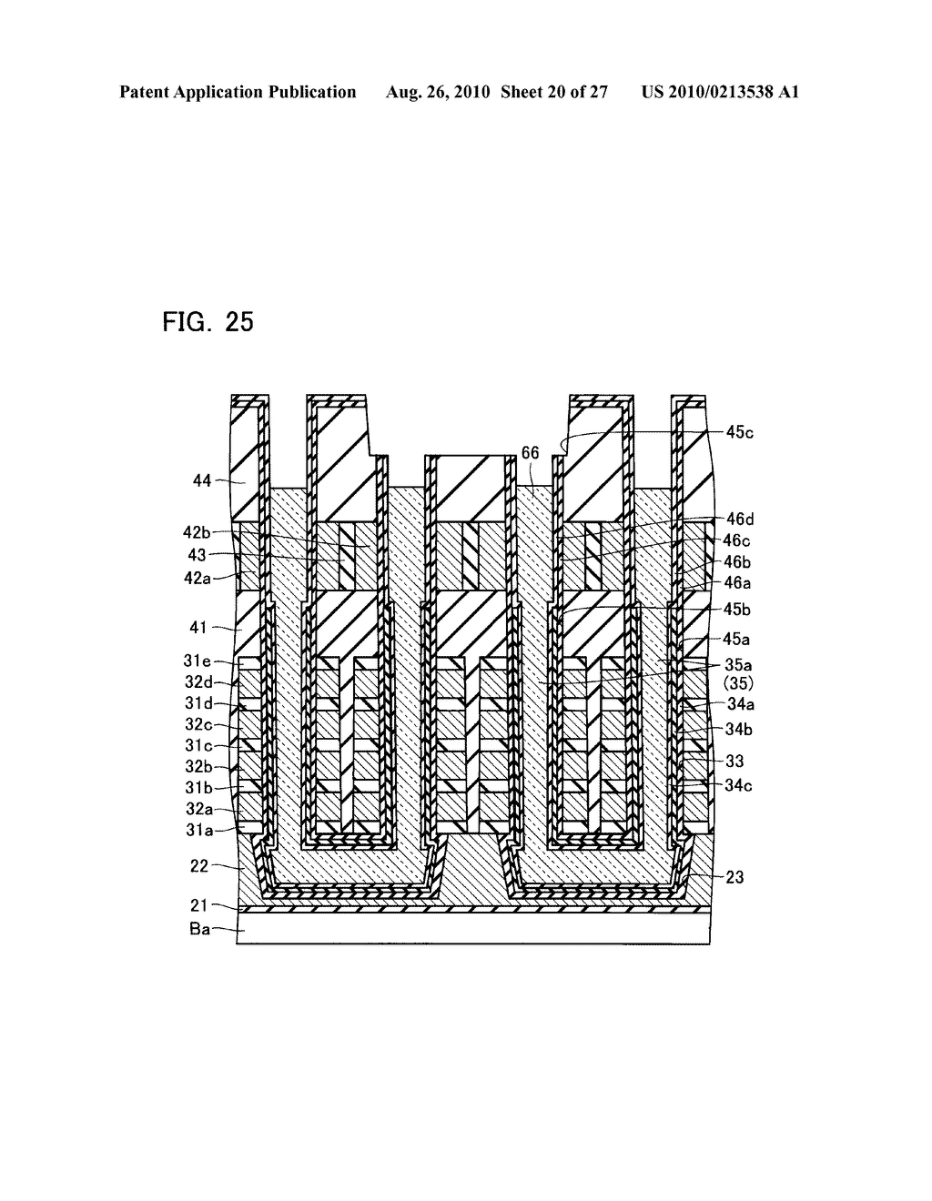 NONVOLATILE SEMICONDUCTOR MEMORY DEVICE AND METHOD OF MANUFACTURING THE SAME - diagram, schematic, and image 21