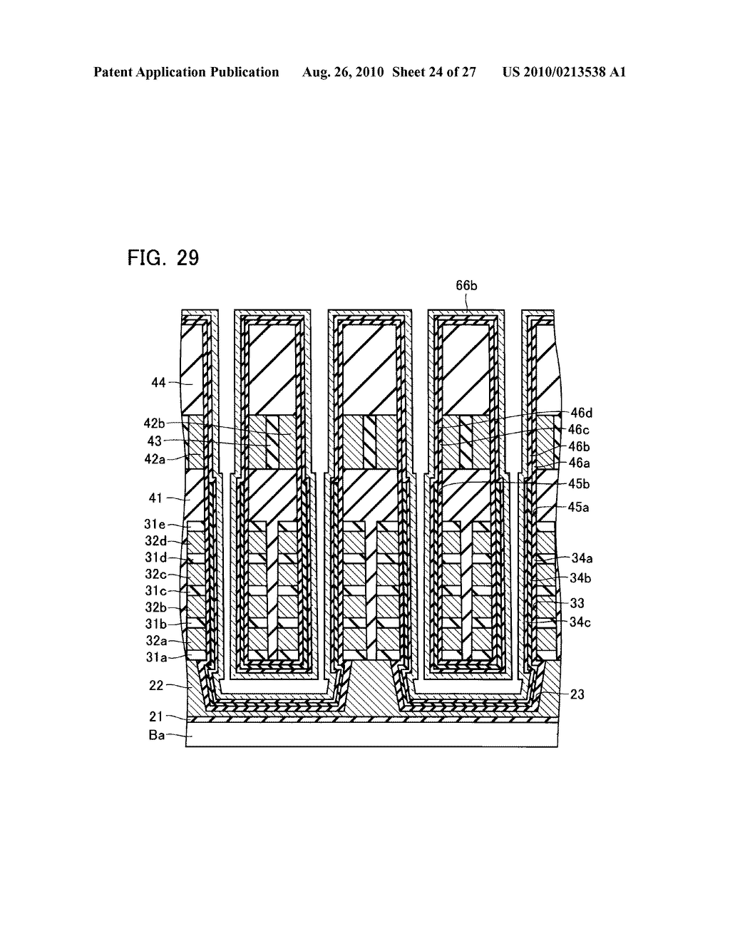 NONVOLATILE SEMICONDUCTOR MEMORY DEVICE AND METHOD OF MANUFACTURING THE SAME - diagram, schematic, and image 25