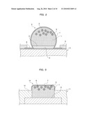 SOLDER BUMP, SEMICONDUCTOR CHIP, METHOD OF MANUFACTURING THE SEMICONDUCTOR CHIP, CONDUCTIVE CONNECTION STRUCTURE, AND METHOD OF MANUFACTURING THE CONDUCTIVE CONNECTION STRUCTURE diagram and image