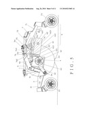 CHASSIS STRUCTURE FOR MID-WHEEL DRIVE POWER WHEELCHAIR diagram and image