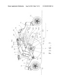 CHASSIS STRUCTURE FOR MID-WHEEL DRIVE POWER WHEELCHAIR diagram and image